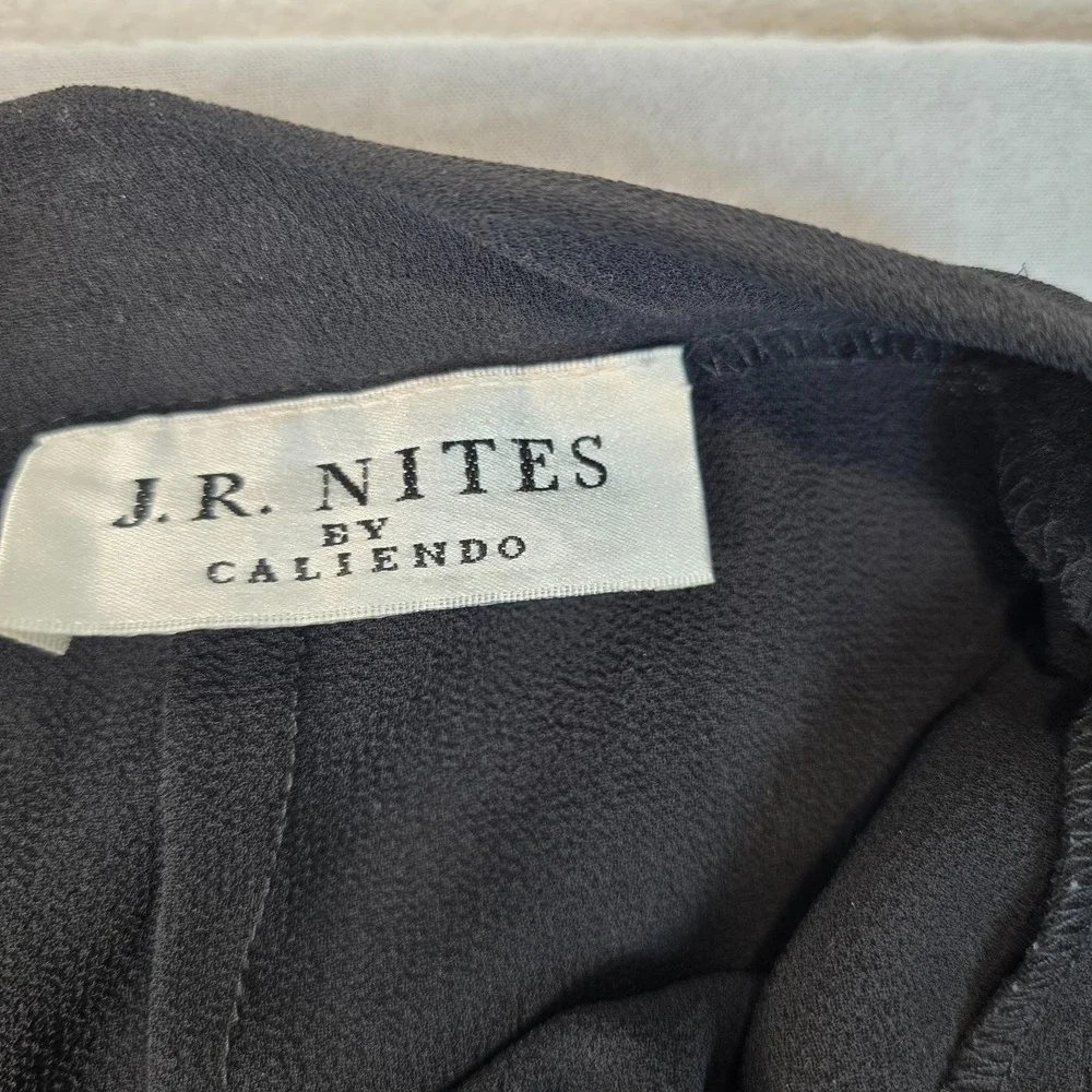 J.R. Nites by Caliendo Black Dress Pants Women's Formal Career Slacks Size Large